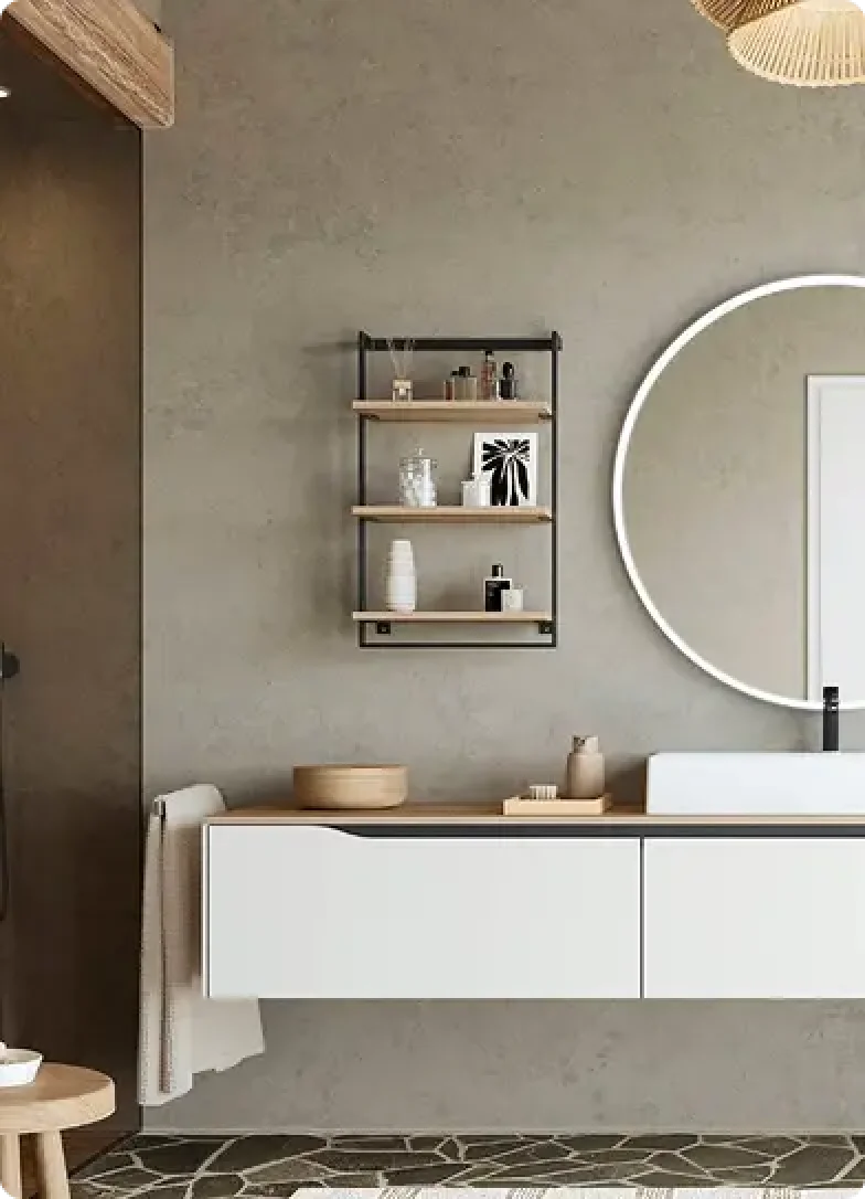 Salle de bain Senso — finition