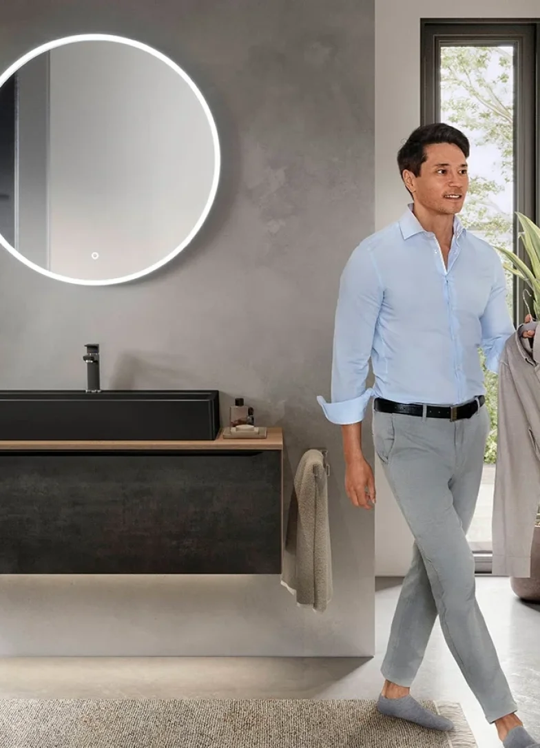 Salle de bain Laser — finition