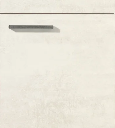 Façade 891 Décor béton blanc