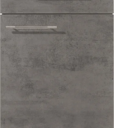 Façade 889 Décor béton gris ardoise
